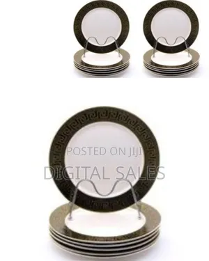 Set of 6 Decorative Dinner Plates