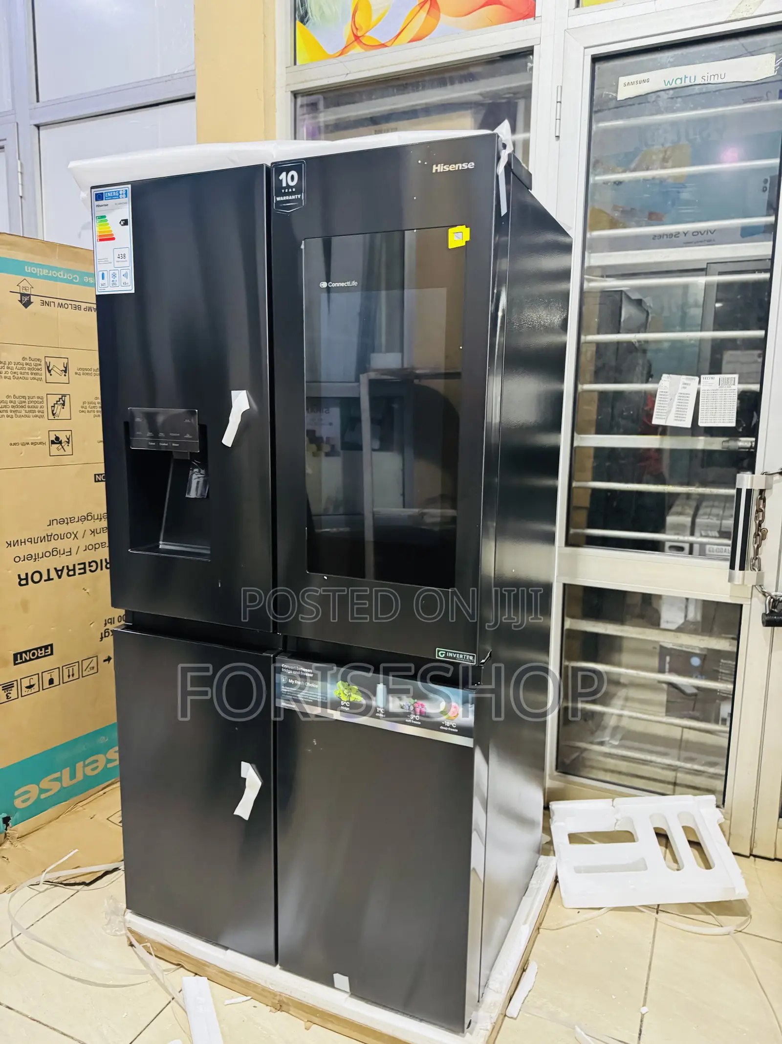 Hisense 680 Ltrs Smart Fridge Side By Side