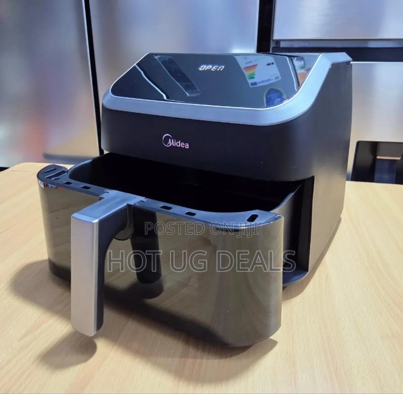 Midea 8.5l Oil Free Healthy Air Fryer - Black