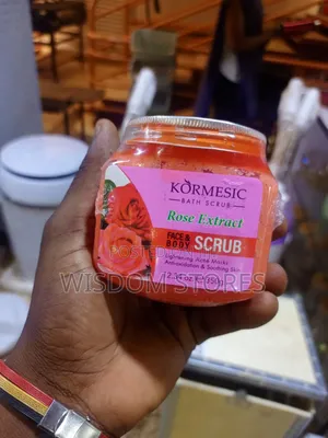 Kormesic Face Body Scrub Rose Extract.