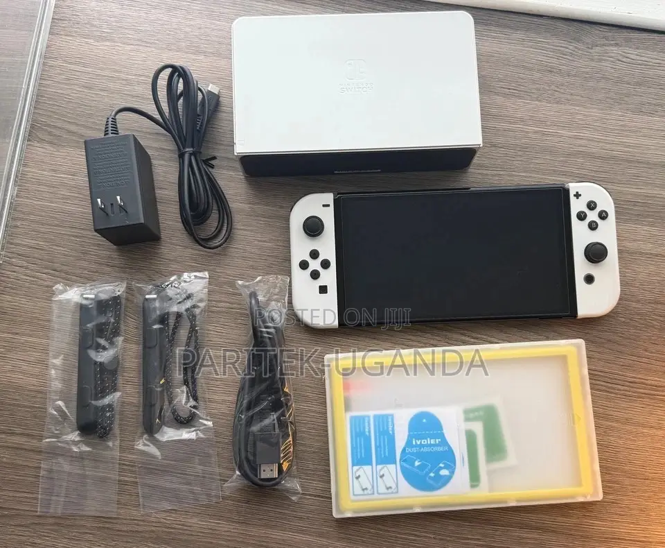 Nintendo Switch Oled Model Heg-001 Handheld Console - 64gb - White