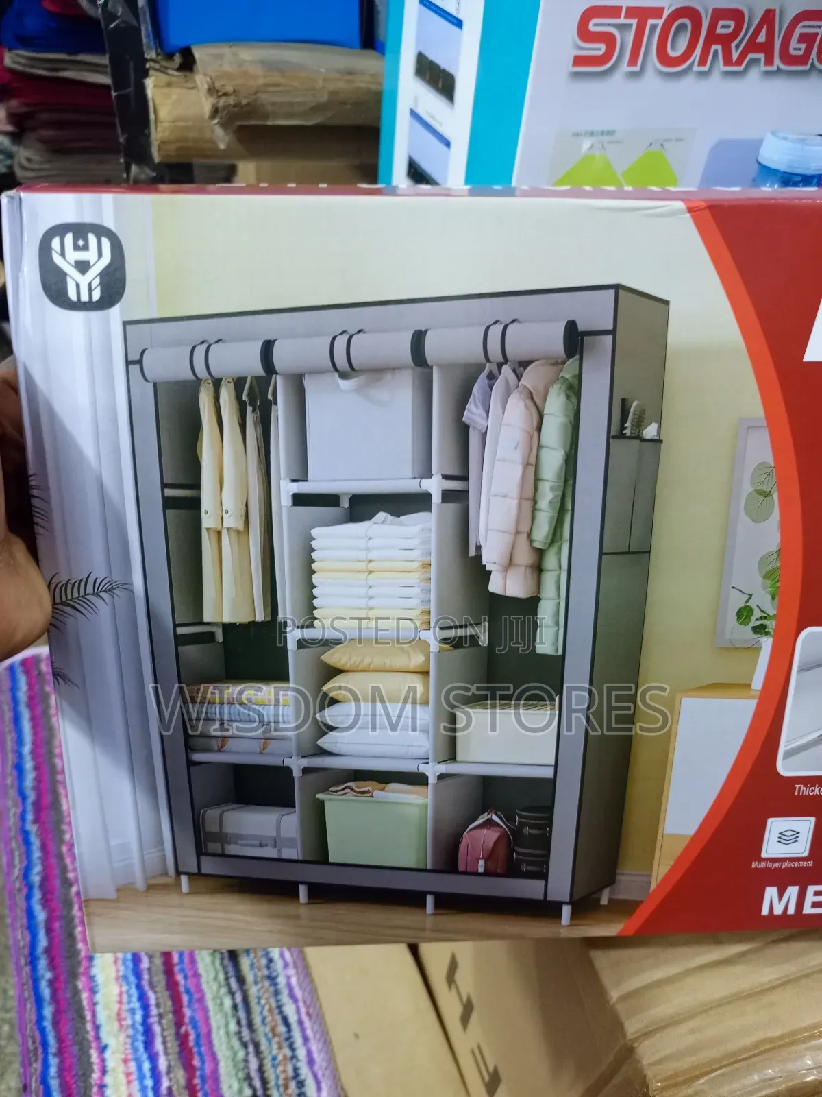 Multifunctional Storage Wardrobe
