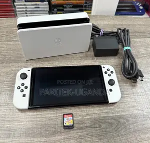 Nintendo Switch Model Heg-001 Oled Display Video Game Console
