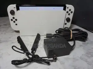 (Ri4) Nintendo Switch 7-Inch Oled Screen 64gb White Handheld Console