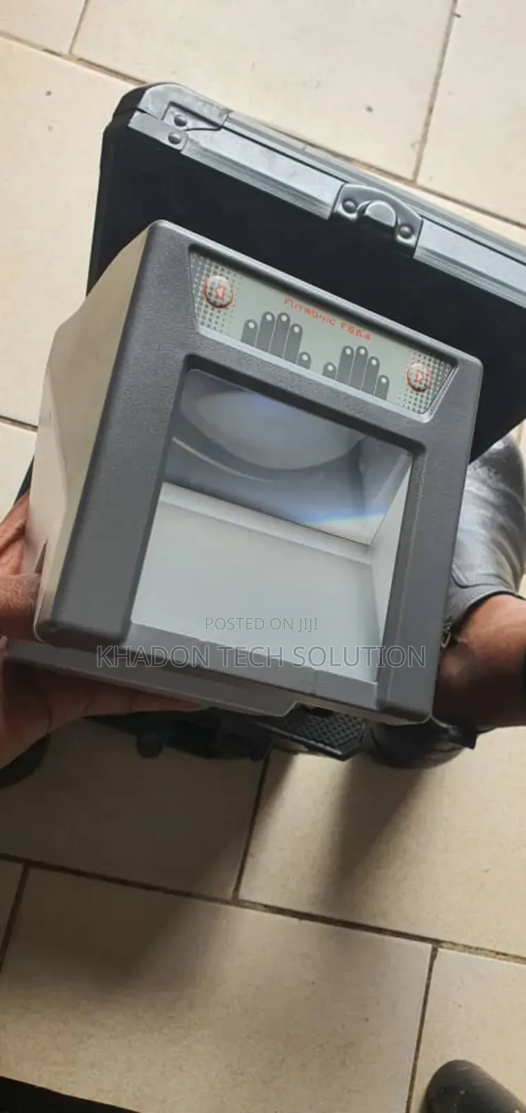 A Futronic Fs64 Id Flat Fingerprint Scanner