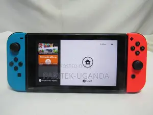 Nintendo Switch Handheld Console W/Neon Red Blue Joy-Cons Hac-001(-0