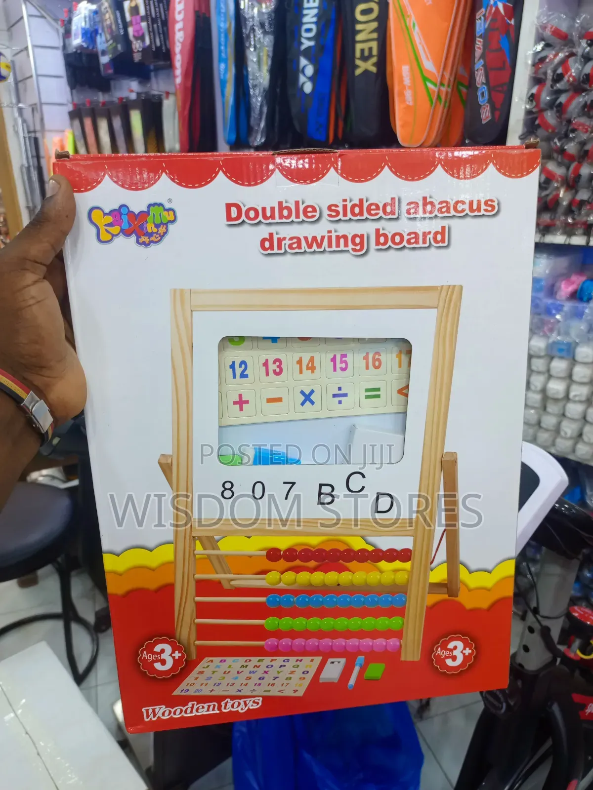 Double-Sided Abacus Drawing Board