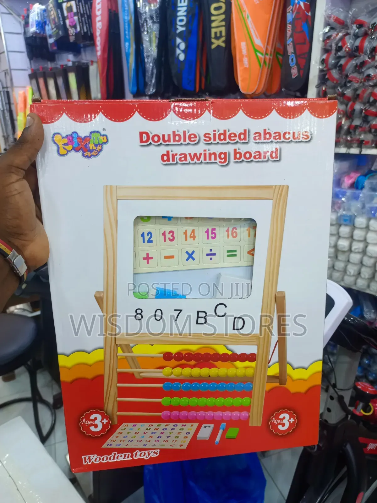 Double-Sided Abacus Drawing Board