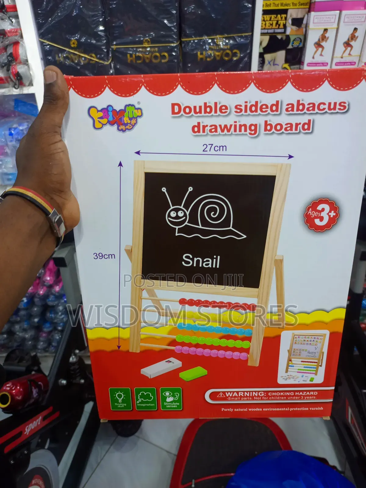 Double-Sided Abacus Drawing Board