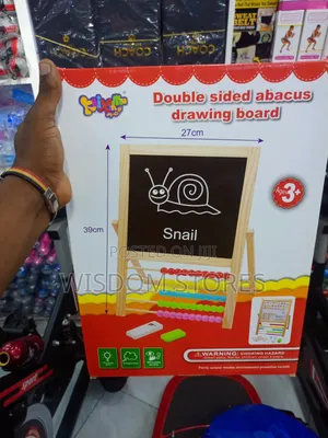Double-Sided Abacus Drawing Board