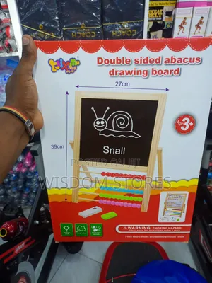 Double-Sided Abacus Drawing Board