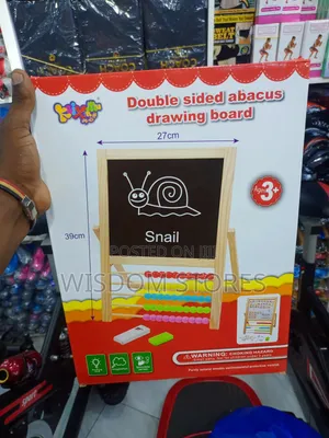 Double-Sided Abacus Drawing Board
