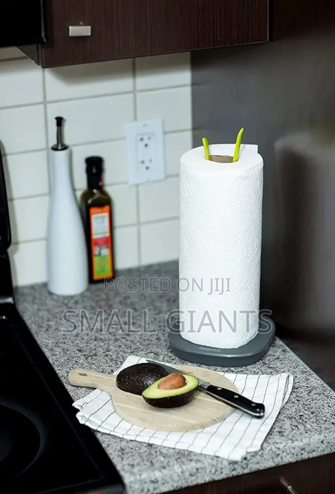 Vertical Countertop Paper Towel Stand