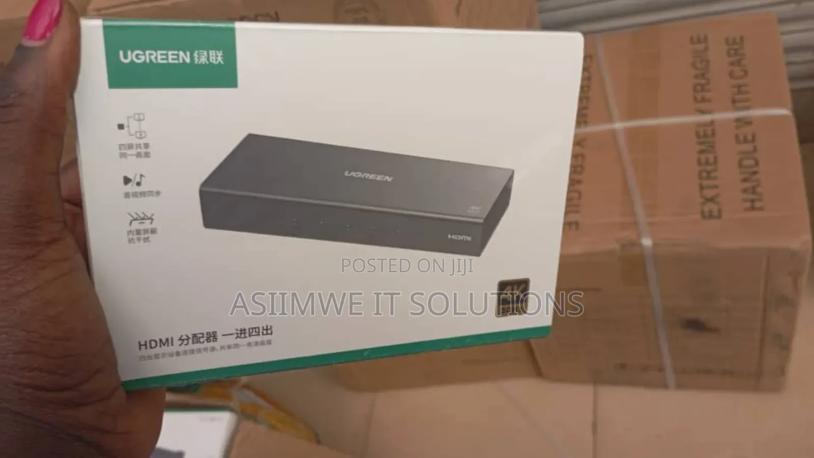 Original Ugreen Hdmi Splitter 4ports