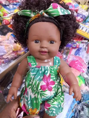 Its Rubble African Doll