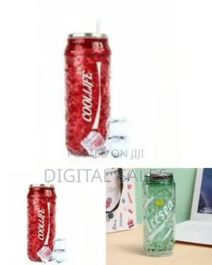 Coolife Insulated Soda Can Tumbler With Straw (470ml)