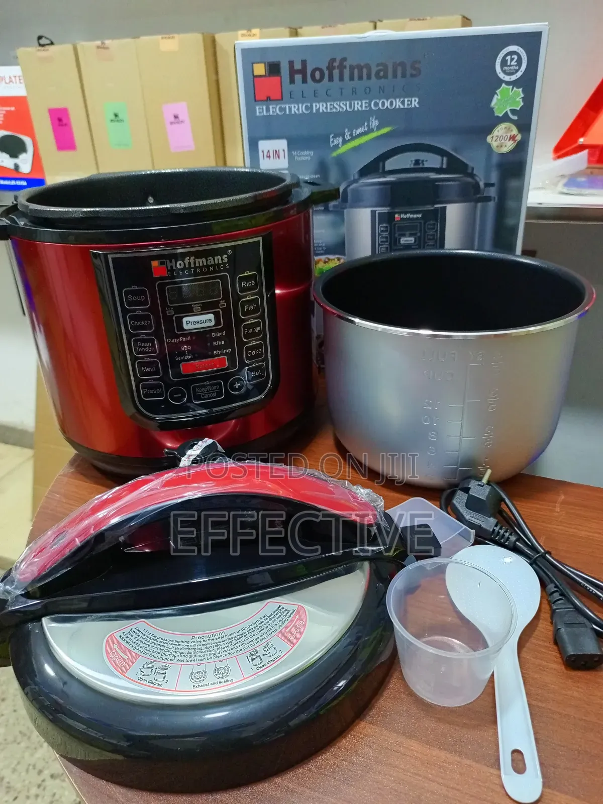 Hoffman 6.5l Electric Pressure Cooker.