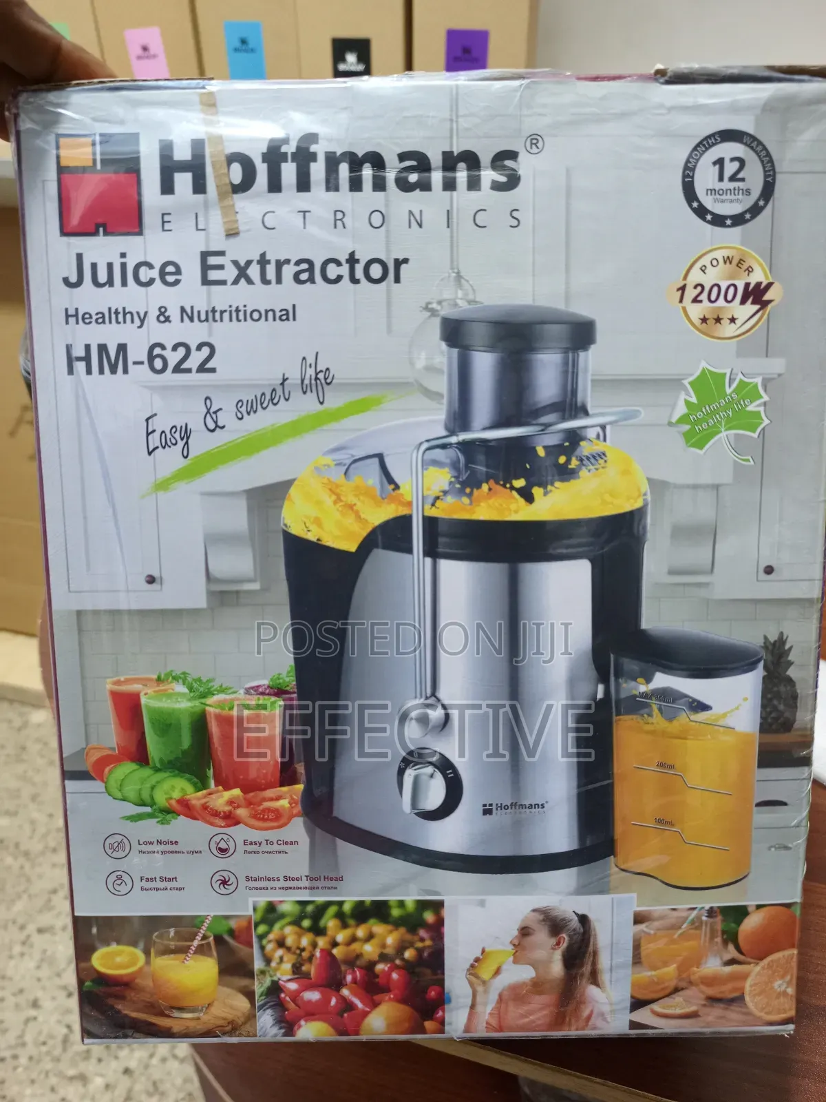 Hoffmans Hm-622 Electric Juice Extractor.