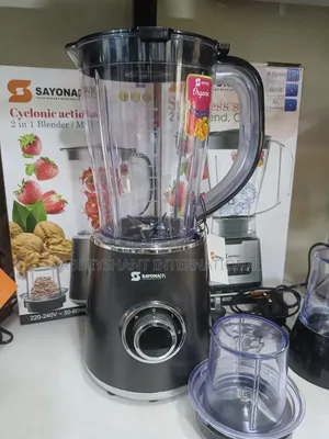 Cyclonic Electric Blender Plus Mill. Sayona 2 in 1 Blender