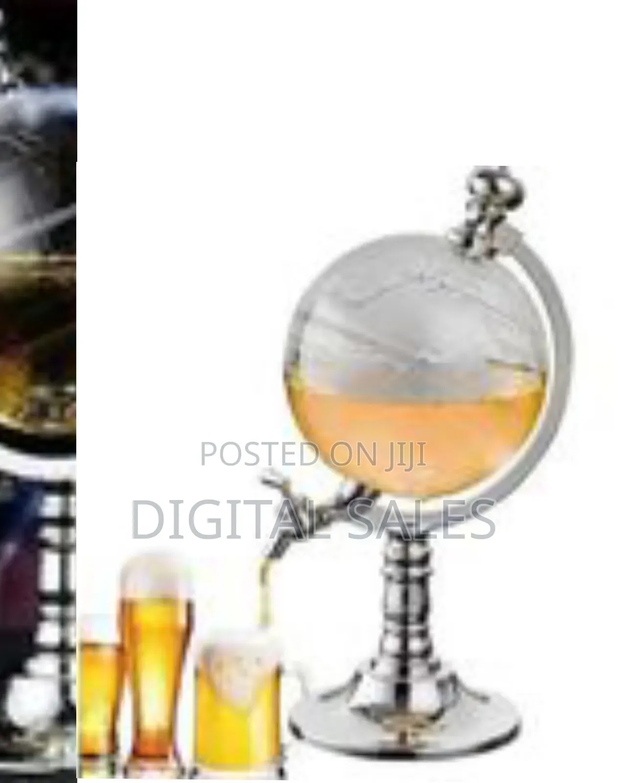 Globe-Shaped Beverage Dispenser