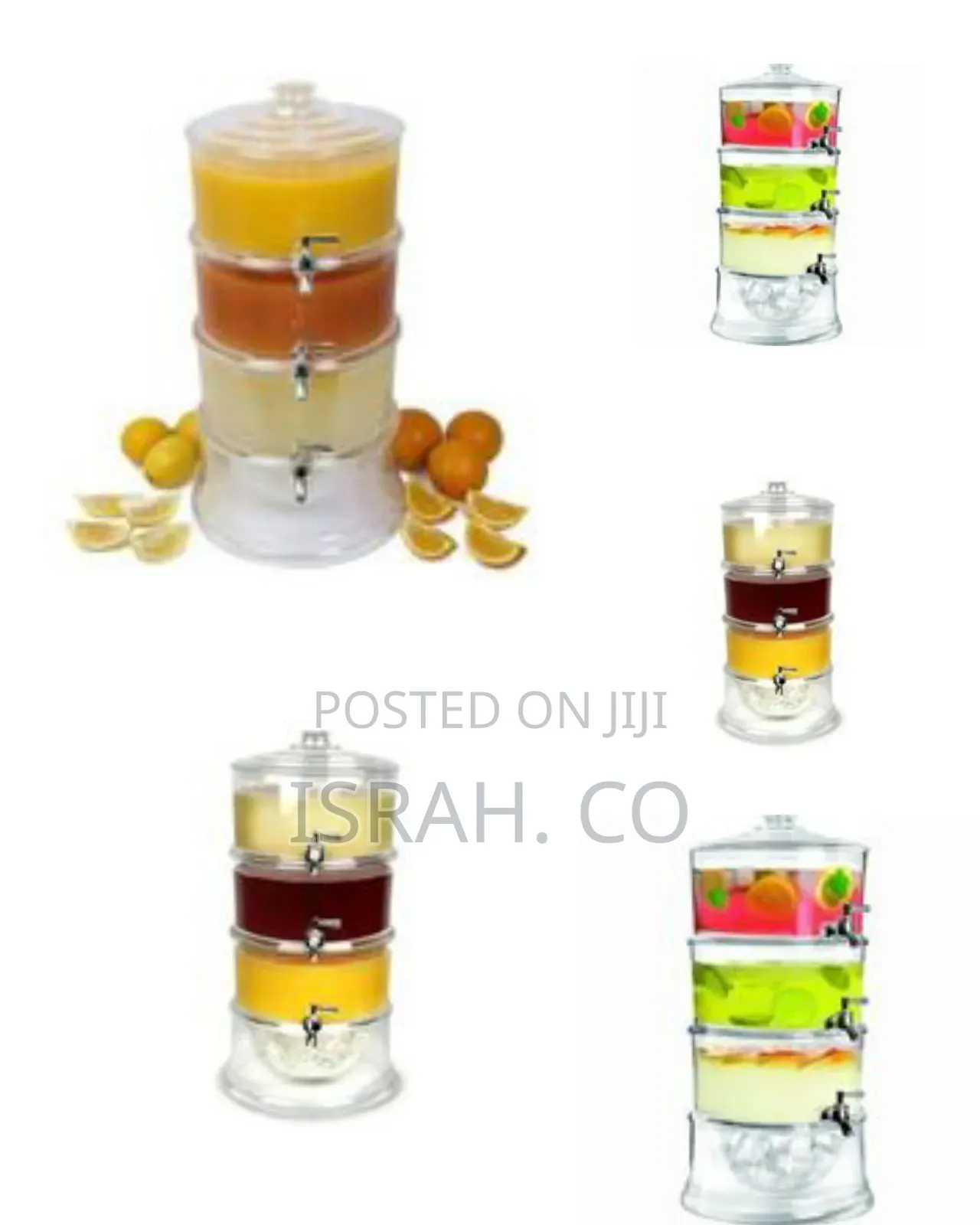 Stackable Acrylic Beverage Dispenser