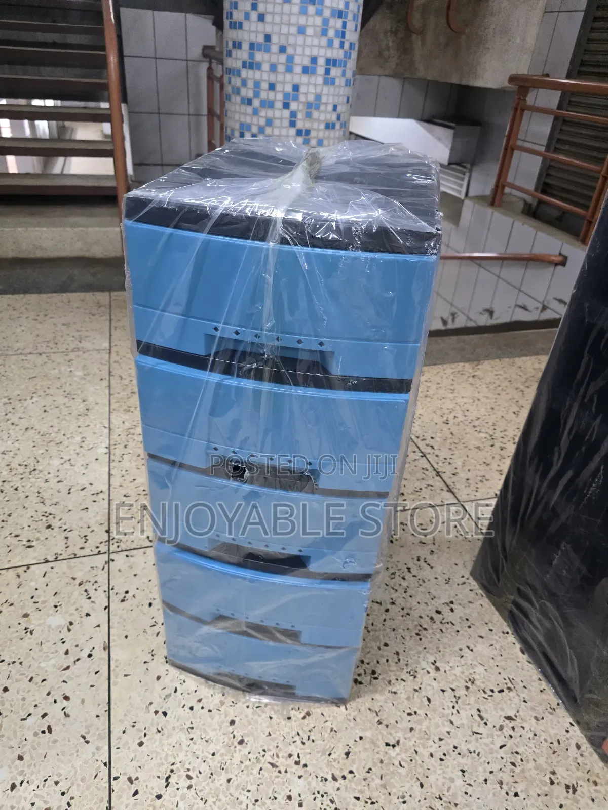 Plastic Trolley Storage Organizer