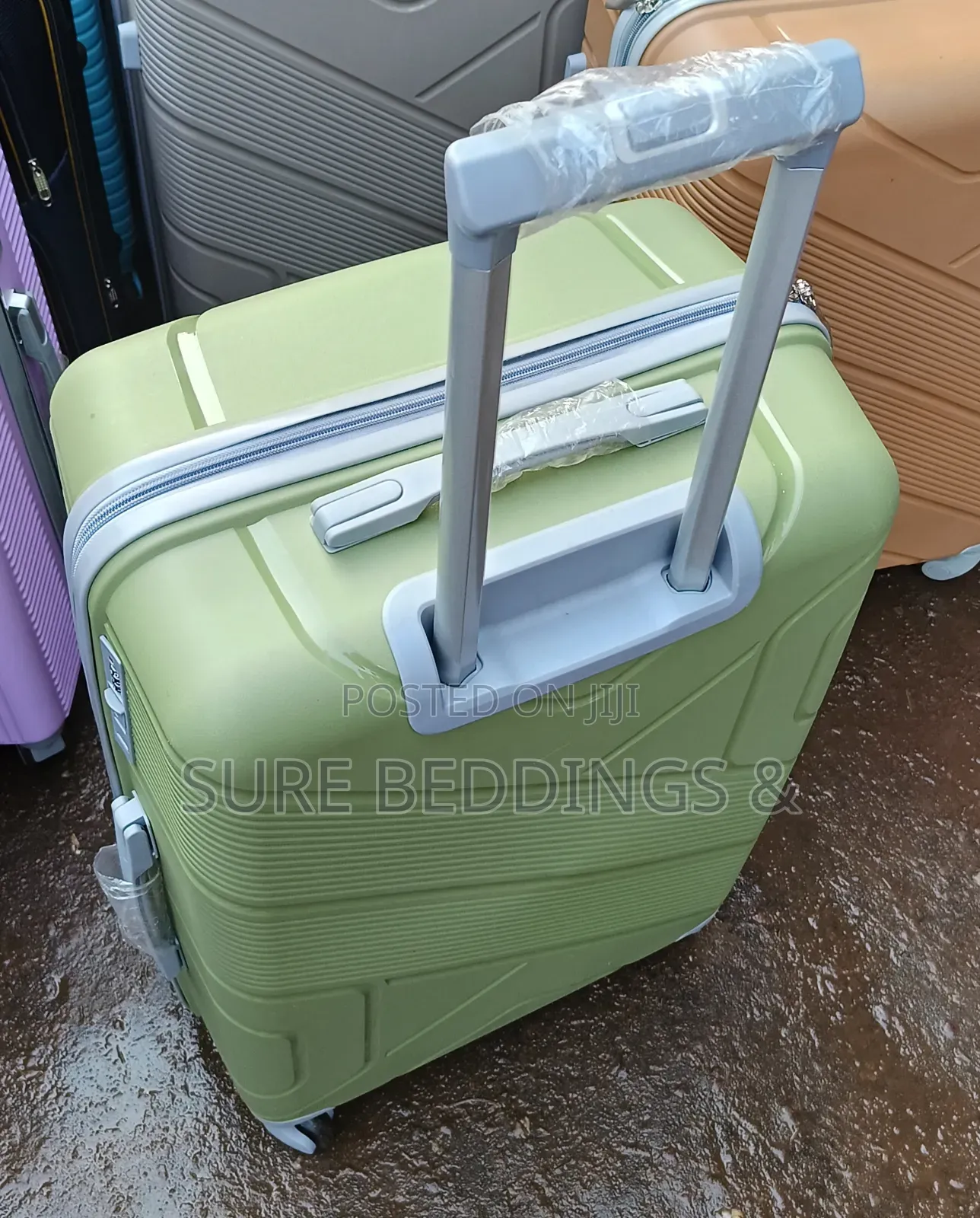 Kako Medium Rubber Suitcase