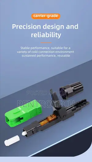 Sc Apc Optic Fiber Quick Connector For Ftth