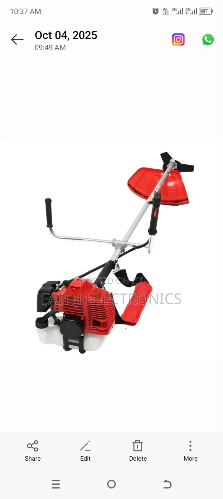 Mowers and Trimmer
