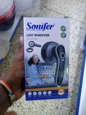Sonifer Rechargeable Fabric Lint Remover.