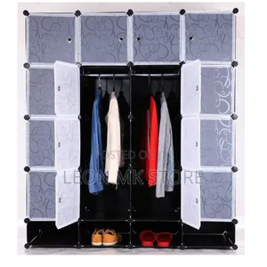Plastic 4columns Closets