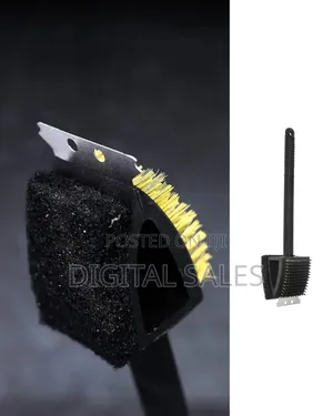 3-in-1 Copper Wire Brush- BBQ Grill Cleaning Brush, Multipurpose