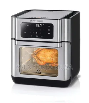 Black + Decker 12l Digital Hair Fryer | 1500w, Fast.
