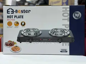Bester Ee-7103 Portable Coil Double Burner Electric Hot Plate.