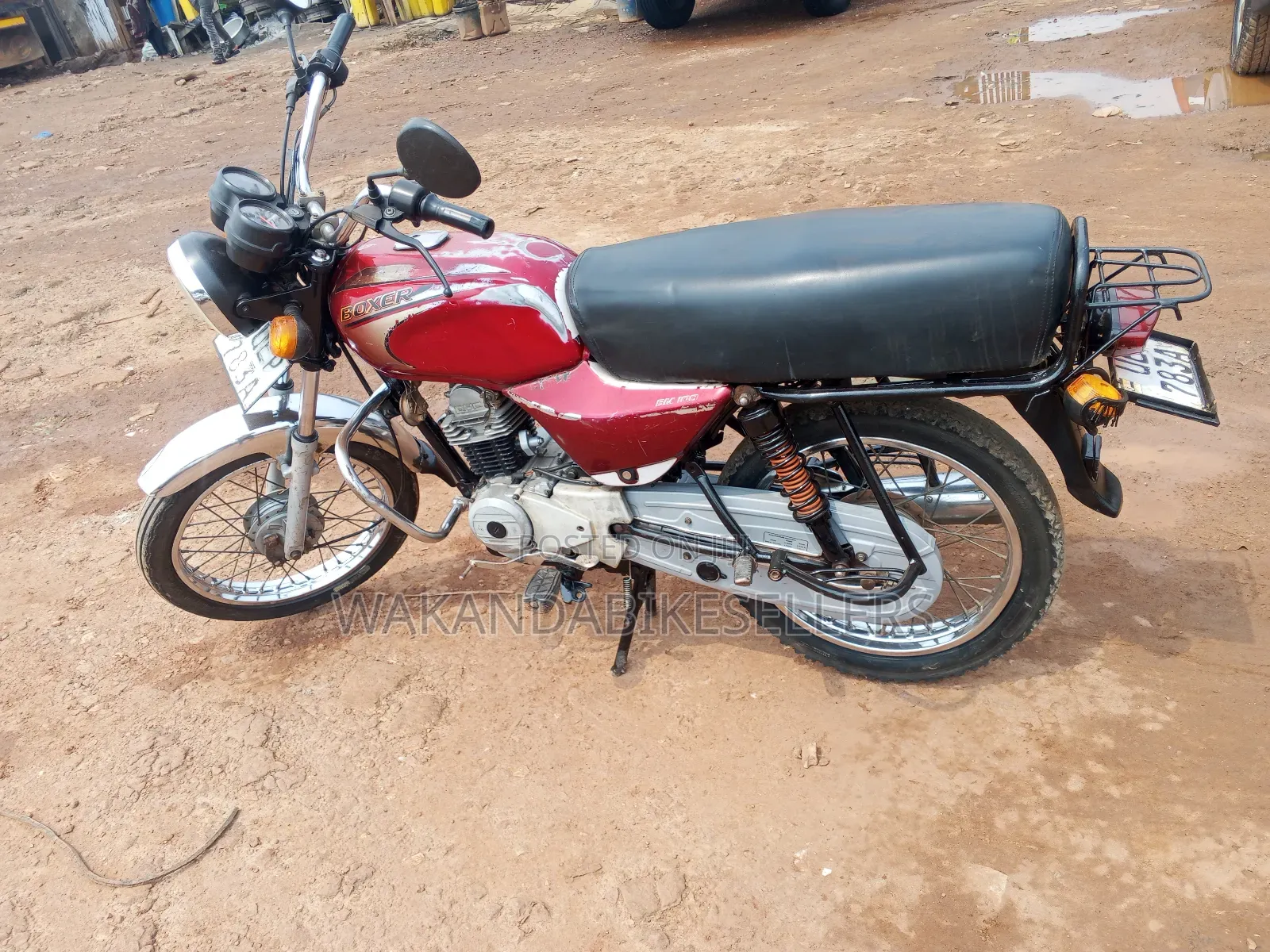 Bajaj Boxer 100 2019 Red