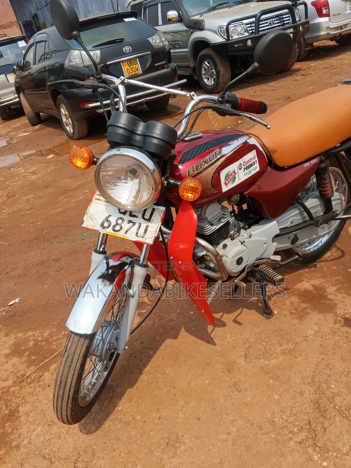 Bajaj Boxer 100 2019 Red