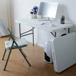 Working Office Foldable Table and Chair 120cm*60cm