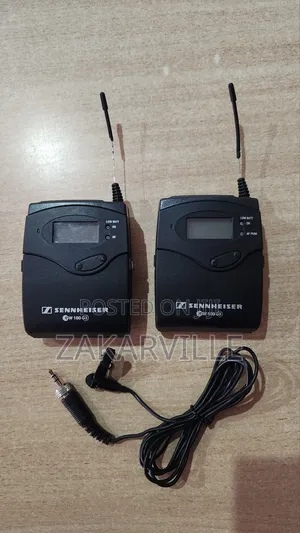 Sennheiser G3 Lapel Mics