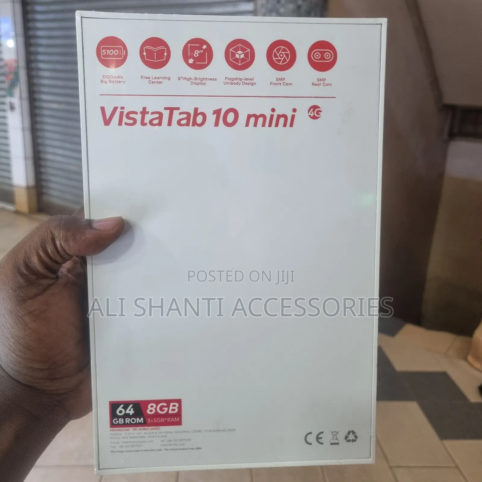 New Itel VistaTab 10 mini 64 GB Black