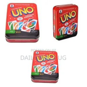 Party Brand New Tin Box Version Uno Card Game