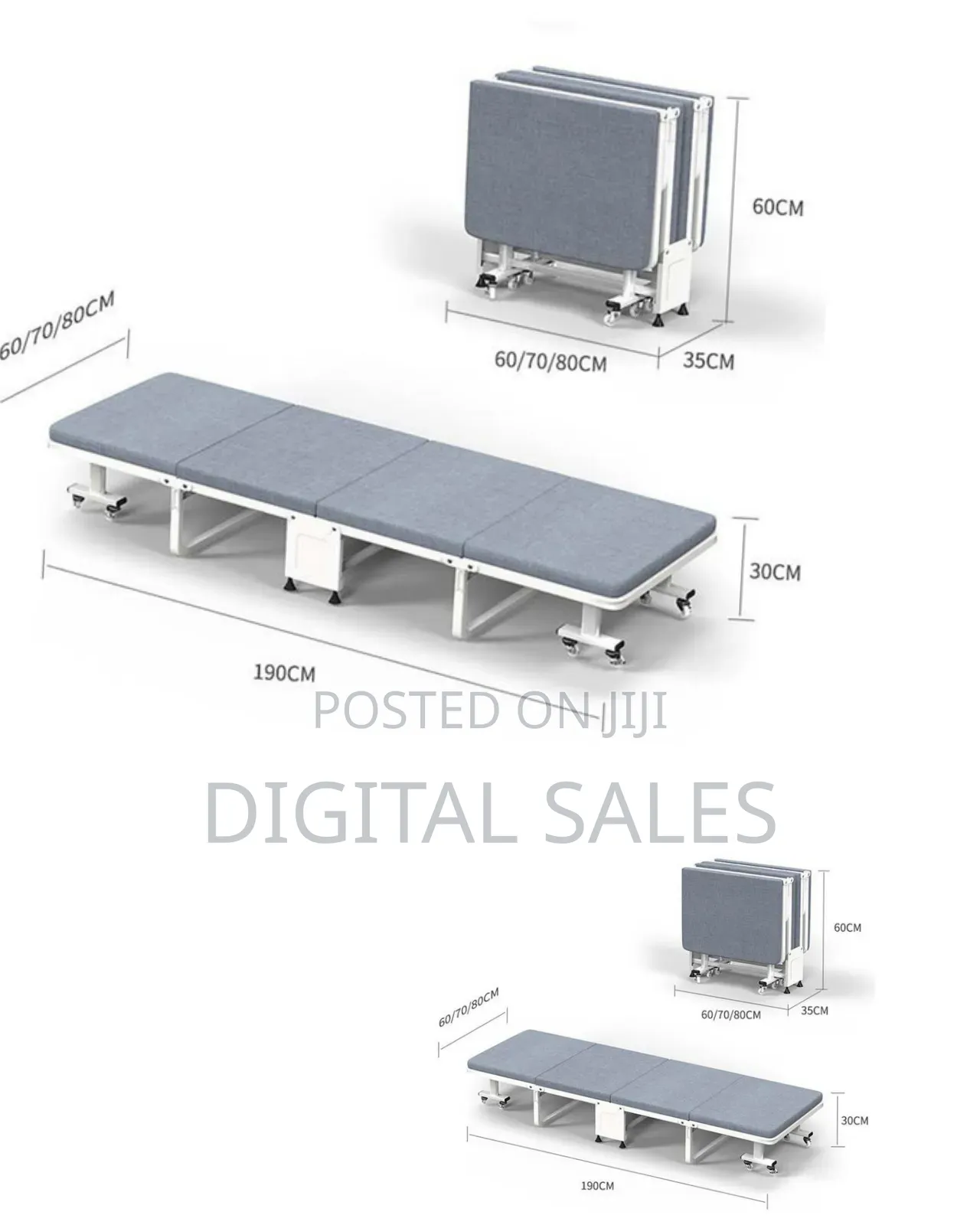 Folding Camping Adjustable Bed