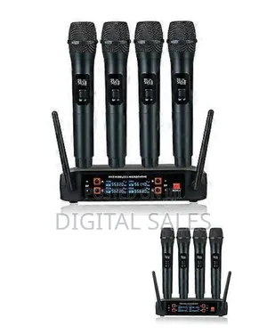4 Piece Wireless Vocal Microphone