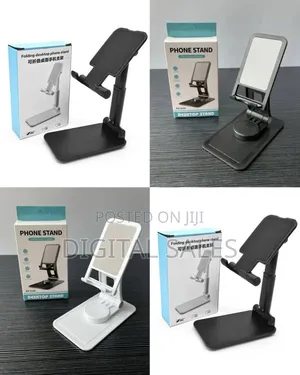 Foldable Cell Phone Stand, Desktop Smartphone Holder