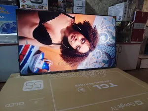 TCL 55 Qled Min Led Smart Android Digital Flat Screen Flameless.