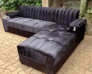 Black Sofa L Shape