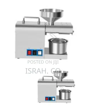 Automatic Oil Press Machine - Silver