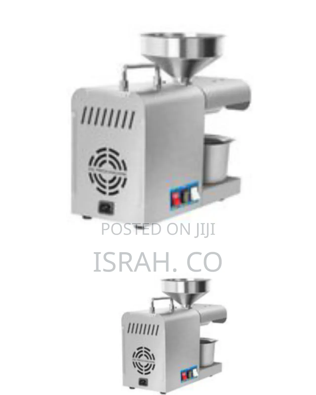 Automatic Oil Press Machine - Silver