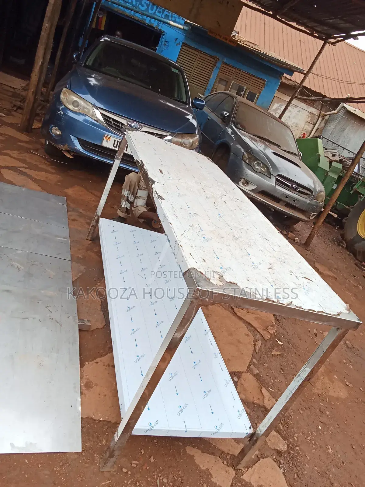 Restaurant Working Table Stainless