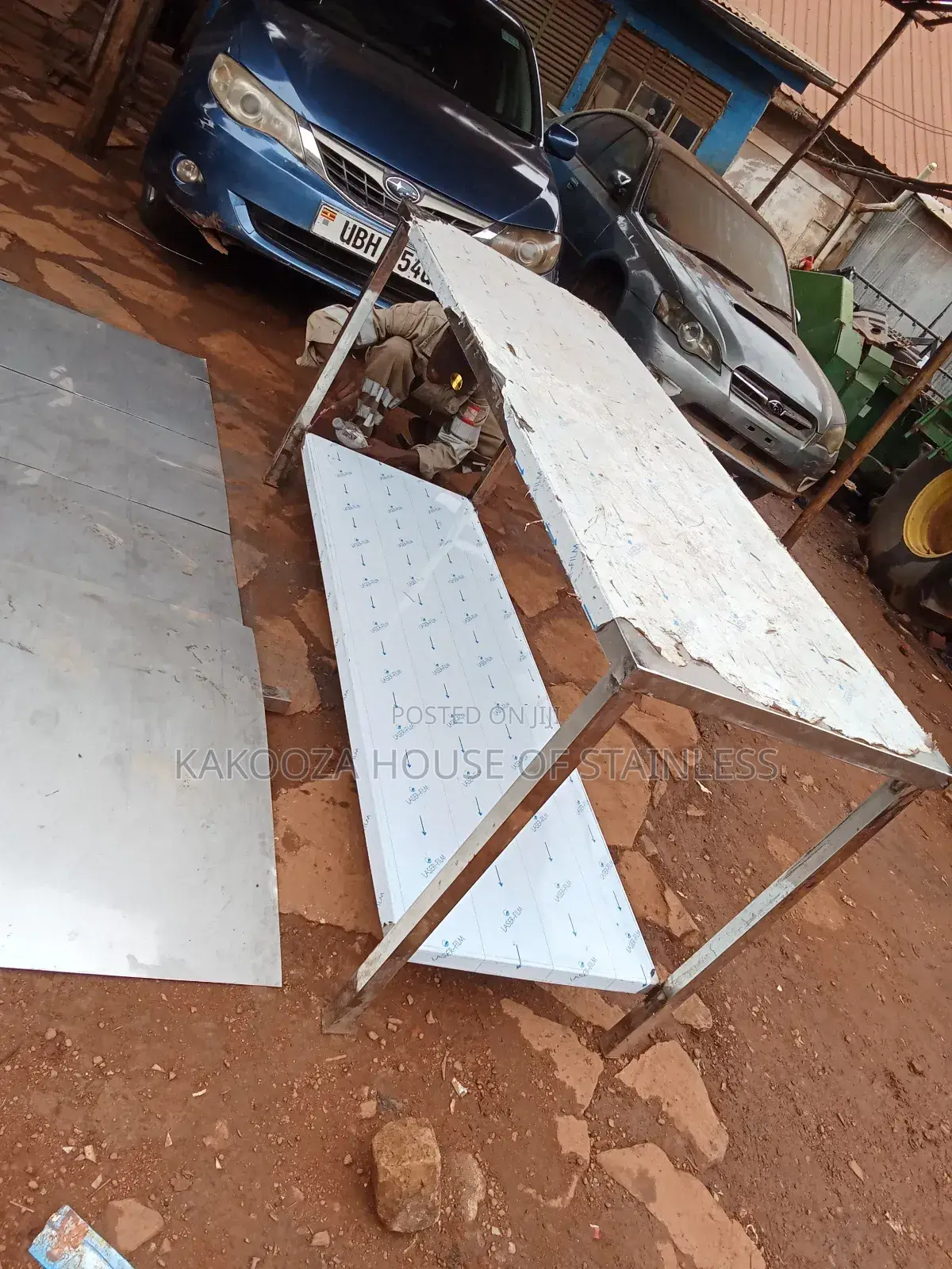 Restaurant Working Table Stainless
