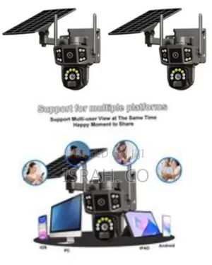 Security Cctv Camera Powered By Solar Energy